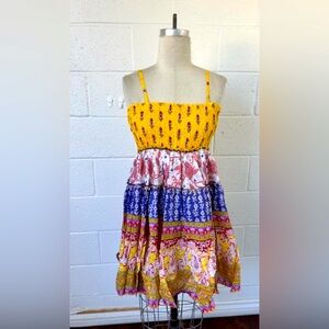 New without tags. INDRIA SPAGHETTI STRAP MINI DRESS. Size Small